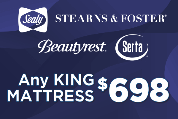 king mattresses starting at $698